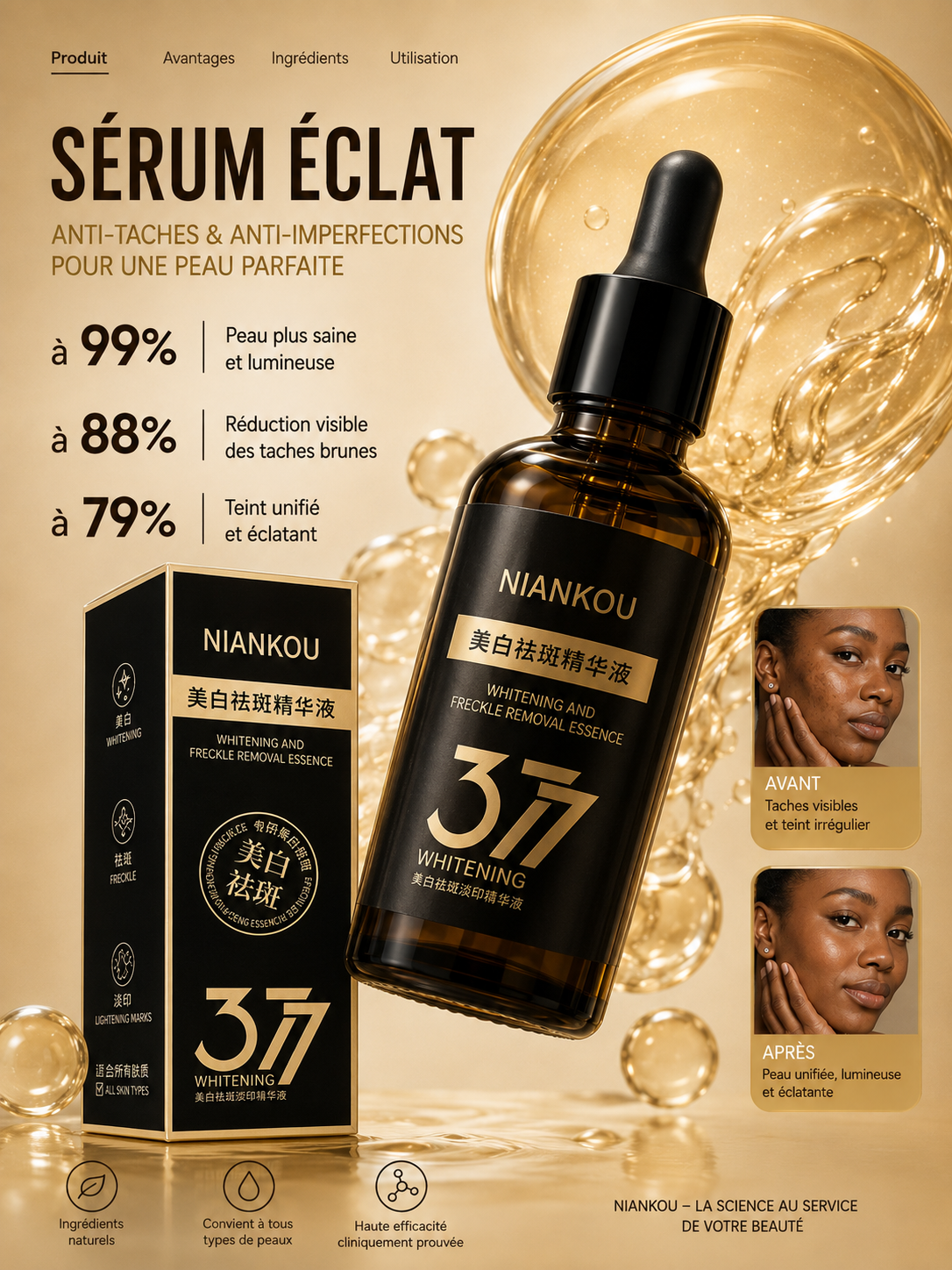 Serum Anti Tâche et Anti Acné